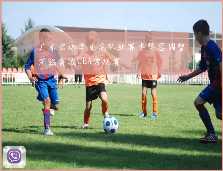 广东宏远华南虎队新赛季阵容调整完成备战CBA常规赛